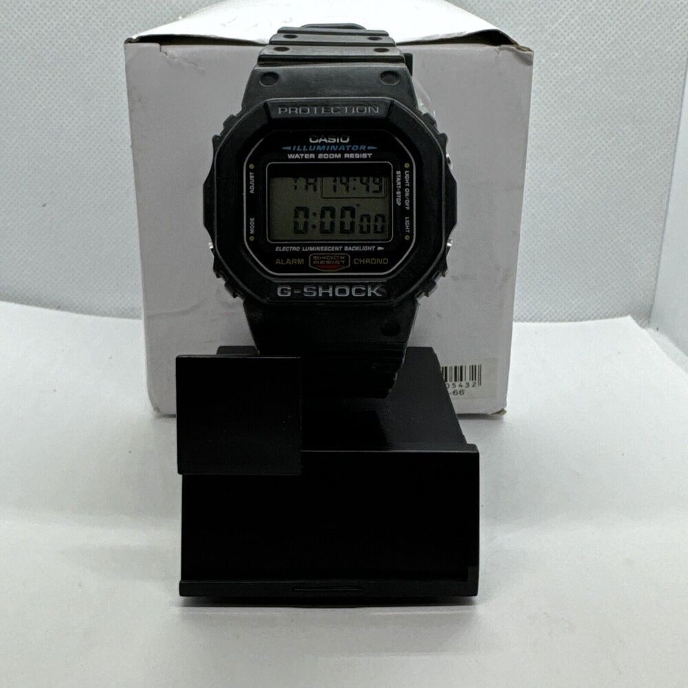Casio G-Shock DW-5600E Men's Black Resin Strap Digital Dial Wrist Watch JNA85